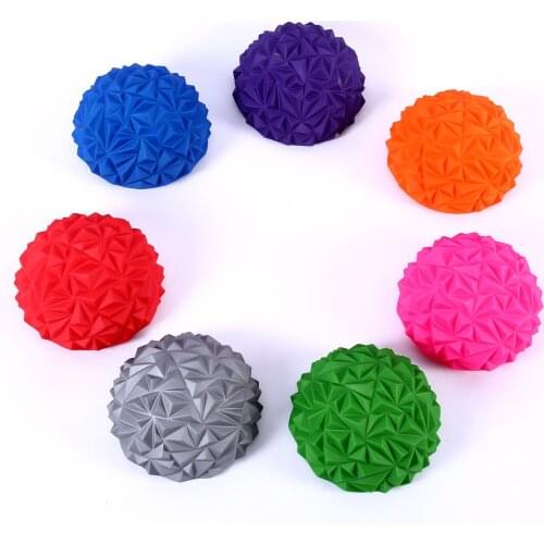 Yoga Half Ball Physical Fitness Appliance Exercise Balance Ball Point Massage Stepping stones Balance Pods Gym Pilates