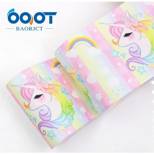 I-18428-8,3 inch 75MM cartoon Printed grosgrain ribbon, DIY handmade Hair accessories Material wedding gift wrap