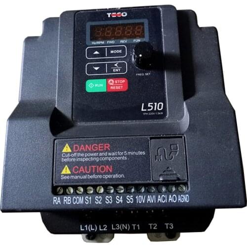 Brand New Original L510-202-H1-N Updated To L510-202-SH1-N New 1 Phase 220V 7.5A 1.5KW 2HP Inverter VFD Frequency AC Drive