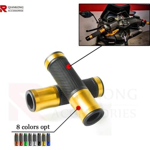 Universal 22mm 7/8" Motorcycles Handle Hand Grip Cafe Racer Handlebar Grips For Yamaha TMAX T MAX T-MAX 530 500 560 All year