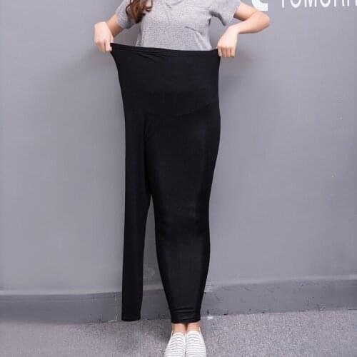 4XL Plus Size Cotton Maternity leggging Pregnancy Clothes Spring Thin Women Pants For Pregnant Women Leggings Maternity Clothing