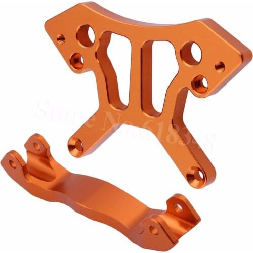 Aluminum Front Shock Tower Mount & Brace Set For 1/5 HPI Baja 5B 5SC 5T 5R SS 85418 (87549) Hop Up Parts