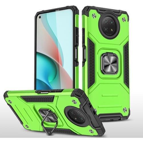Armor Shockproof Case for Xiaomi Redmi Note 9T 9 T Drop Protective Defender Magnetic Car Holder Phone Cover