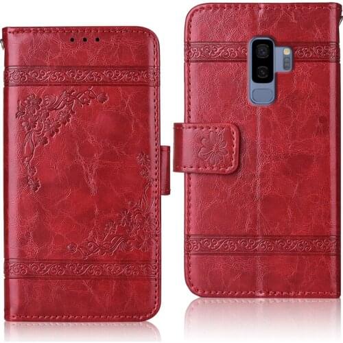 For Cover For Samsung Galaxy S9 Plus G965 S9+ SM-G965 Case Wallet Leather Case For Samsung Galaxy S9 Plus G965 S9+ SM-G965 Couqe