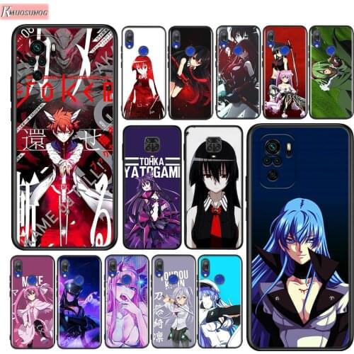 Akame Ga Kill Anime Cartoon Silicone Cover For Xiaomi Redmi Note 10 10S 9 9S Pro Max 9T 8T 8 7 6 5 Pro 5A Phone Case