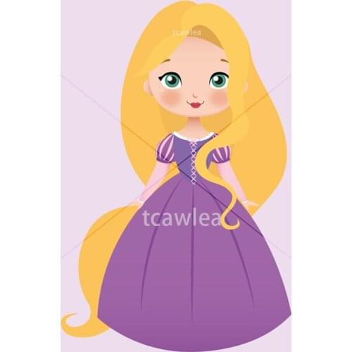 Long Hair Princess Metal Cutting Dies Human Queen Girl Doll Stencil for DIY Craft Scrapbooking Cards Decorative