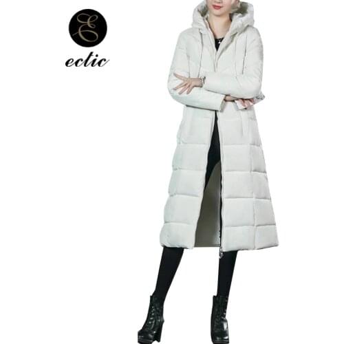 Женские большие пуховики ECTIC China At AliExpress