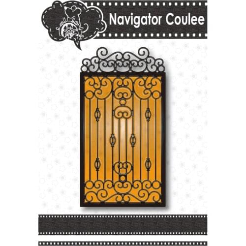 Cutting mold 2021 door, window, screen, cutting decoration, craft photo molding, photo album creative, metal die cutting mold