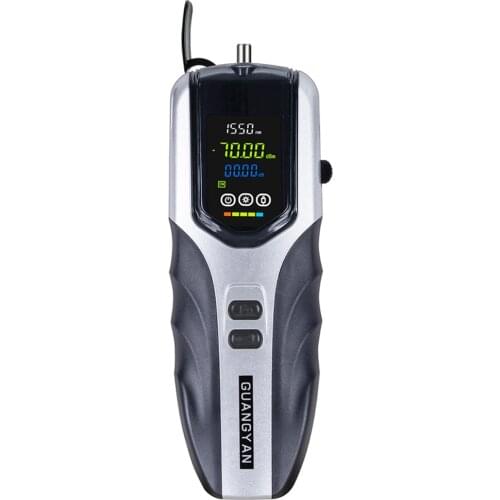 G710 LCD Display Screen Rechargeable Optical Power Meter High Accuracy Optical Fiber Tester Attenuation Detection Instrument