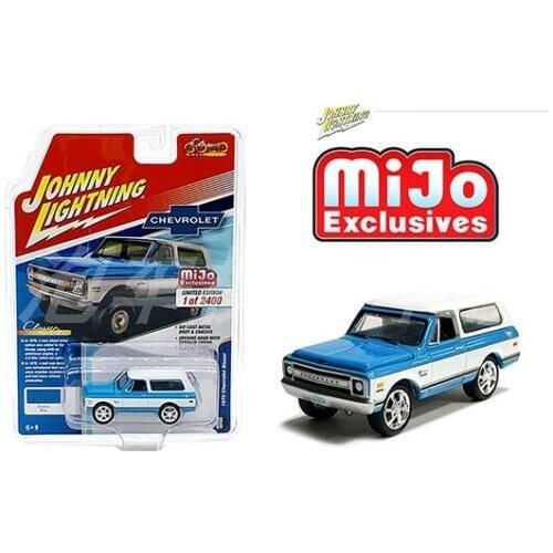 Johnny Lightning 1/64 Chevrolet Blazer vehicles Collection Metal Die-cast Simulation Model Cars Toys