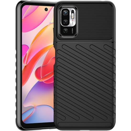 TPU Case Cover For Xiaomi Redmi 10X Note 10 4G 5G Rubber Silicone Militay Protect Coque For Redmi 10X Note10 Pro Phone Case