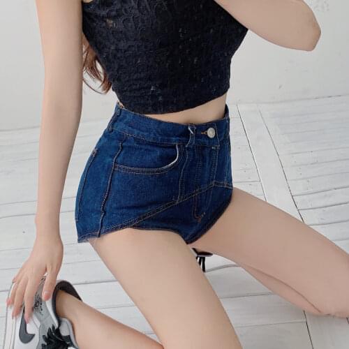 Female Fashion Casual Summer Cool Women Denim Booty Shorts High Waisted Short Mini Plus Size Street Sexy Short Jeans Plus Size