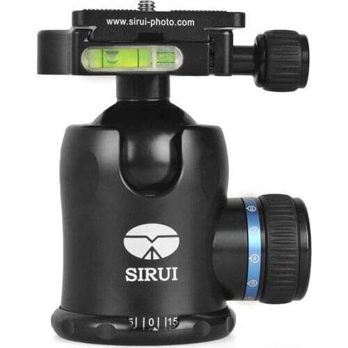 SIRUI K-30X 44mm Ballhead with Quick Release 30kg Load Capacity Head