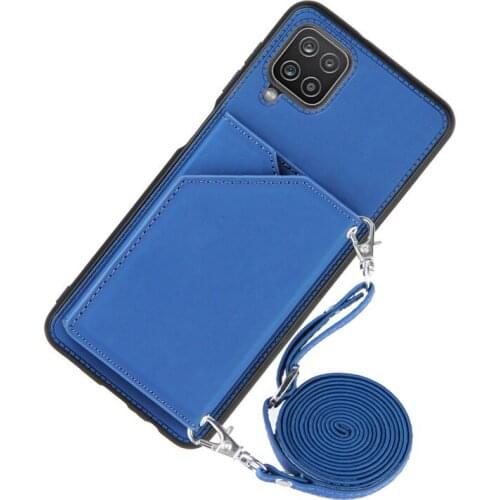 SM-A125F Luxury Card Change Handbag Lens Protected PU Leather Case for Samsung Galaxy A12 Bumper 6.5 inch A 12 Cover