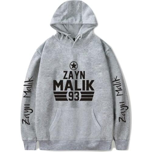 Spring Autumn Zayn Malik Hoodie Sweatshirt Harajuku Mens Women Hoodies British Singer ZAYN Sweatshirt Clothes Oversized