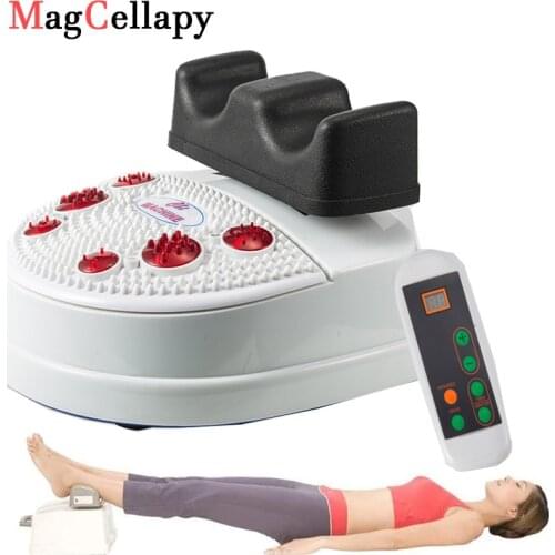 Chi Vitalizer Foot Massager Swing Vibration Machine with Remote Control for Muscles Pain Relief Swollen Ankles Weight Loss