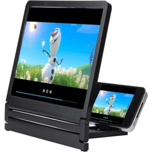 High Definition Screen Amplifier Mobile Phone Screen Magnifier Loop Bracket Increase Stand for Smart Cellphones