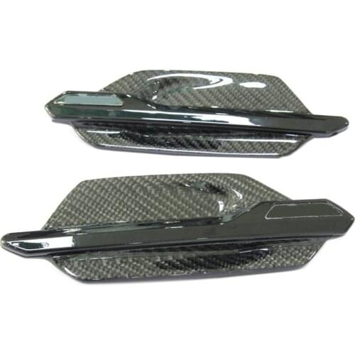 2Pcs Carbon Fiber Car Side Air Flow Fender Vent Grille Cover Trim Replacement for BMW M2 F87