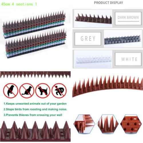 1pcs Plastic Bird and Pigeon Spikes Anti Bird Anti Pigeon Spike for Get Rid of Pigeons and Scare Birds Pest Control