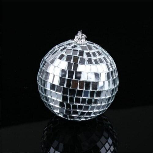 6pcs/lot Christmas Glass ball Clear baubles Ornaments Decorations Christmas tree wedding decoration ball party Xmas disco ball