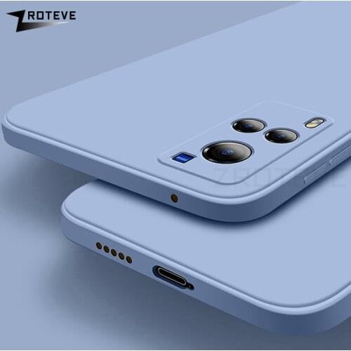 X60 Pro Case ZROTEVE Liquid Silicone Coque For Vivo X60 Pro Plus Global Case Soft TPU Cover For Vivo X50 Pro Plus Phone Cases