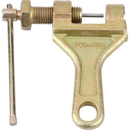 Motorcycle Bike ATV Chain Removal Breaker Drive Splitter Cutter Link Repair Tool Gold motorcycle chain plate sprocke New