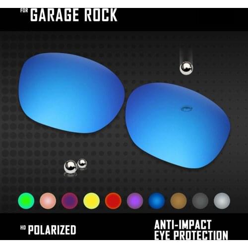OOWLIT Lenses Replacements For Oakley Garage Rock OO9175 Sunglasses Polarized - Multi Colors