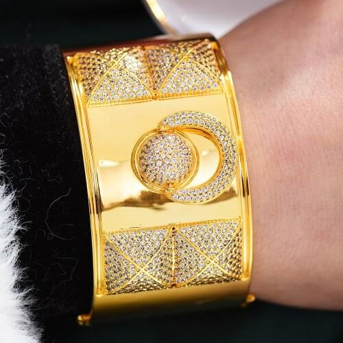 2021 New Luxury Disco African Gold Bangle Ring Set Fashion Jewelry Sets For Women Wedding Engagement brincos para as mulheres
