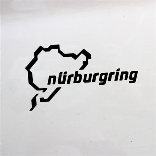 New Nurburgring Car Racing Road Funny Van Window Bumper For Jdm Vw Vag Euro Vinyl Decal Reflective Sticker Accessories Styling