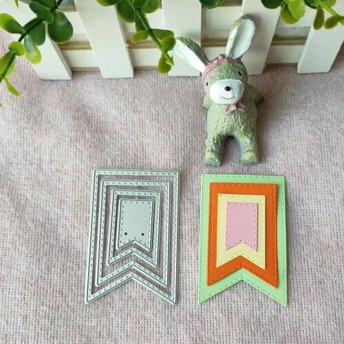 Rectangular frame Tags cutting Die New Scrapbooks Die Metal cutting Die Paper Technology DIY Decoration