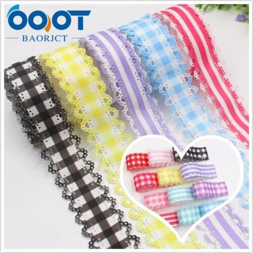 OOOTBAORJCT I-19625-1456,10yard,hot sale 30mm hollow Flowers lattice Grosgrain Ribbons,bow cap accessories and Party decorations