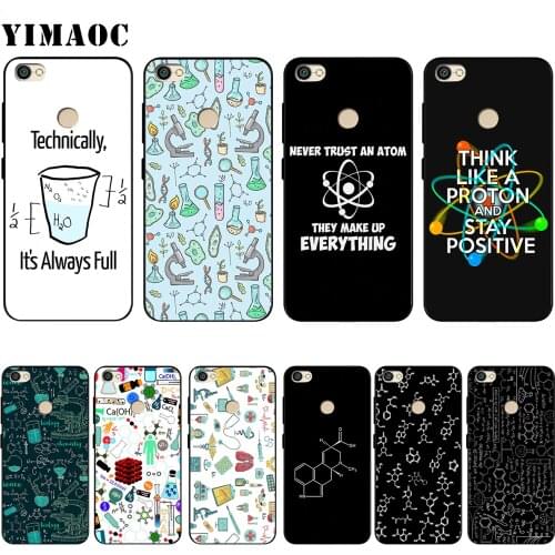Biology and Chemistry Case for Xiaomi Redmi Note 4 4x 4A 5 5A 6 7A 8 8T Pro Prime Plus K20 K30 Poco X2