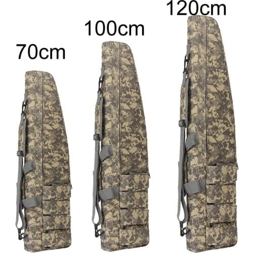 70 100 120cm Tactical Gun Bag Dual Rifle Case Airsoft Holster CS Military Hunting Sniper Shoulder Strap Gun Protection Backpack
