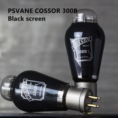 PSVANE COSSOR 300B Vacuum Tube Black Screen Replaces Golden Lion JJ 300B FactoryTesting And Precision Matching
