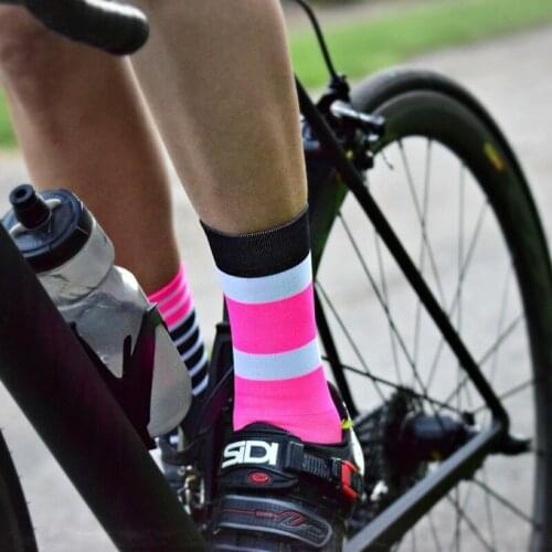 4 pair/set Men Cycling Socks Free Shipping Mtb Bike Sock Road Bike Sports Compression Bicycle Women Summer Stockings Tights Man