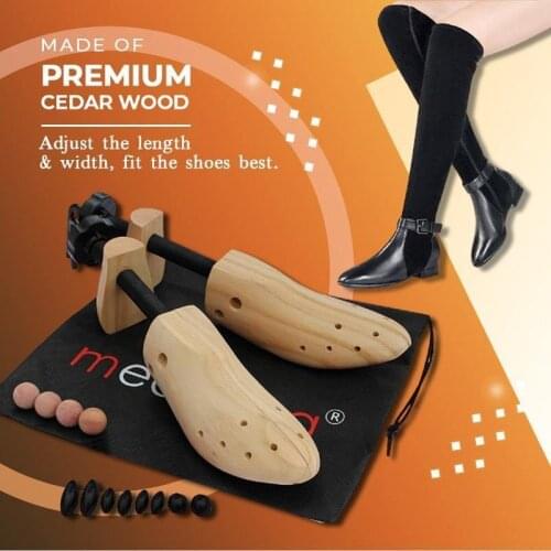 Unisex 1pcs Shoe Stretcher Wooden Shoes Tree Shaper Rack,Wood Adjustable Flats Pumps Boots Expander Trees Size S/M/L Drop Ship
