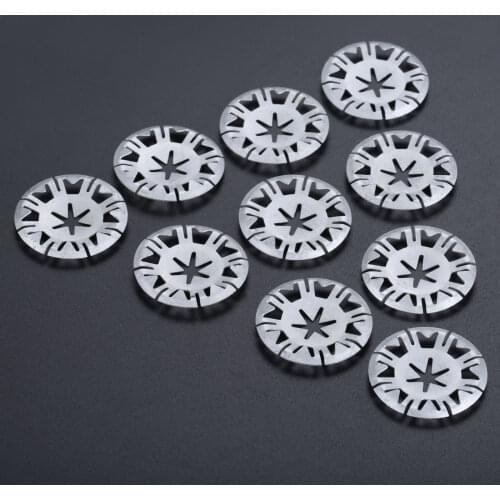10x 31mm Clamping Washers Exhuast Heat Shield Clips Nut Insulation Cover N90796501 For V W Transporter T4 T5 UP LUPO POLO GOLF