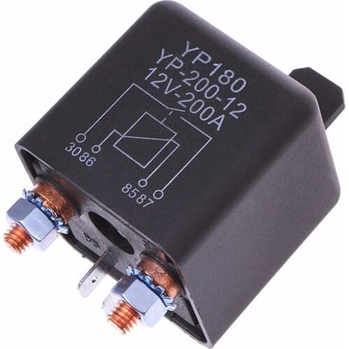 24V/12V DC 200A High Power Car Relay Truck Motor Continuous Type Automotive Switch