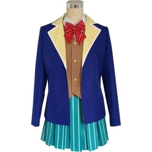 2018 Anime Happy Sugar Life Satou Matsuzaka Cosplay Costume Custom Made Full Set Halloween Carnival Masquerade Costume Men and W