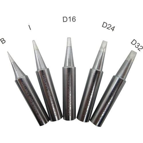 5 PCS Soldering Tips T18 Series Fit HAKKO FX-888 FX-888D FX-8801 FX-600 Free Welding Handle Pencil Iron Nozzle Bit