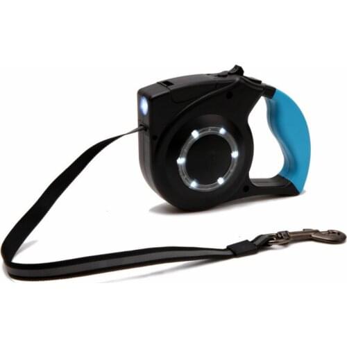 Automatic Leash with LED Light Pet Dog Harness Chihuahua Collar Puppy Leash French Bulldog Accessories Product Pet Supplies