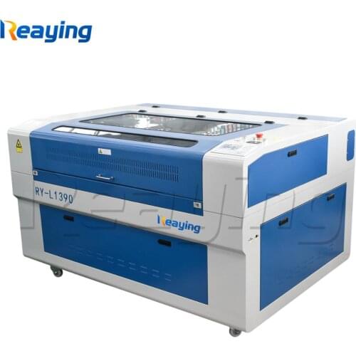 CNC CO2 laser engraving cutting machine RY-L1390 150W with free CW5000 water chiller air pump