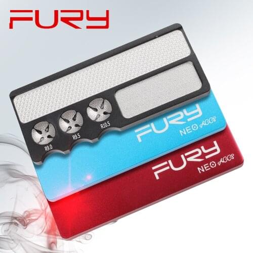 FURY Tip tool Repairer Durable Metal Multifunction Tool Convenient Billiard Tip Shaper 3 Colors Option fury Billiard Accessories