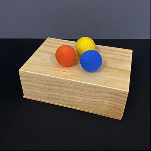 Balls In Box (Deluxe) By Lu Chen,Gimmick,Stage Magic Illusions Magic Props Party Magic Show,Creative Magic Tricks Magician Toys