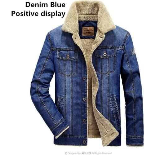 JINYONGQUAN Mens Denim Jackets