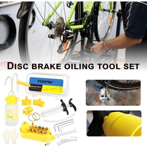 Bicycle Hydraulic Disc Brake Oil Bleed Kit for Shimano Magura Tektro Hope SRAM MTB Road Bike Brake Repair Tool