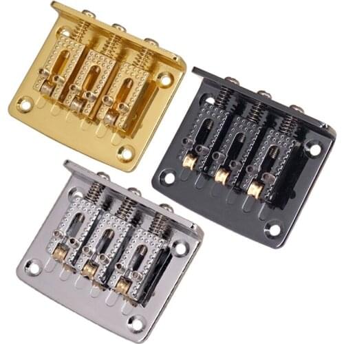 HOT 3 String Guitar Ball String Bridge Bridge Pull String Hard Tail Guitar Bridge Tail 3 String Guitar Replacement