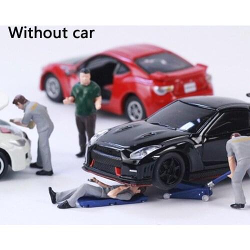 1/64 Tiny People Model TOMY Plastic Hand Printed Scene matchbox Toys Express Kids Train steamer Building Man/ Loader Layout L3A1