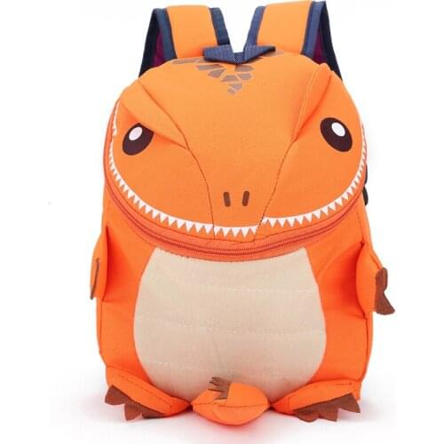 2021 Dinosaur Childrens Schoolbag Backpack Cartoon Kindergarten for Boys and Girls