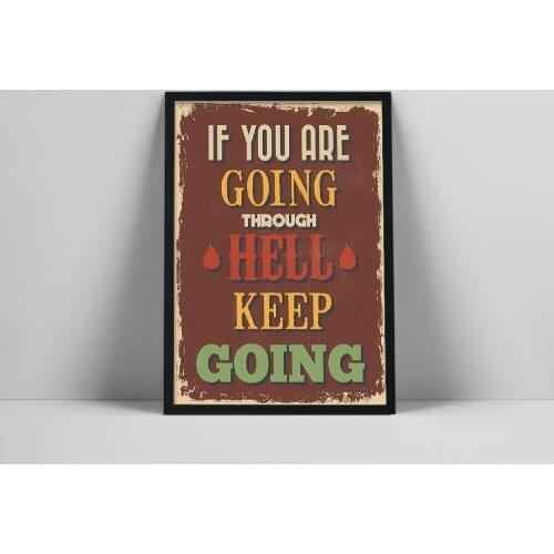 Modern Minimalist Quotes Life Inspirational Picture Poster Canvas Print Painting Wall Art for Office Living Room Bedroom Decor